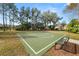 Community basketball court ready for play at 4446 Wildstar Cir, Wesley Chapel, FL 33544