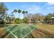 Community basketball court surrounded by lush landscaping at 4446 Wildstar Cir, Wesley Chapel, FL 33544
