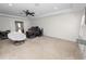 Spacious office with neutral carpet, recessed lighting, and ample room for furnishings and equipment at 4446 Wildstar Cir, Wesley Chapel, FL 33544