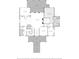 First floorplan view showing layout with kitchen, living room, study room, and primary bedroom at 5010 W Dickens Ave, Tampa, FL 33629