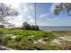 Backyard view with waterfront access and lush, natural surroundings at 2028 Blossom S Way, St Petersburg, FL 33712