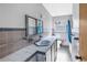 Bathroom with tiled walls, vanity, and bath at 2028 Blossom S Way, St Petersburg, FL 33712