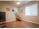 Bright, vacant bedroom featuring laminate wood floors and natural lighting at 10534 Bermuda Isle Dr, Tampa, FL 33647