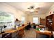 Bright office with large windows, multiple workstations, and ample storage at 1372 Palmetto St, Clearwater, FL 33755