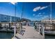 Dock view with boats, providing waterfront access and views of the Gulf at 3010 59Th S St # 303, Gulfport, FL 33707