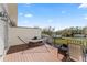 Spacious balcony with a hammock, chairs, and a scenic view of the neighborhood at 4142 N Nebraska Ave, Tampa, FL 33603