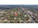 Sweeping aerial view of property location in neighborhood with easy access to downtown at 4545 6Th N Ave, St Petersburg, FL 33713