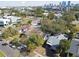 Aerial view showcasing proximity to downtown, the neighborhood, surrounding streets, and nearby amenities at 306 S Albany Ave, Tampa, FL 33606