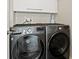 Modern laundry area includes a front loading washer and dryer for your convenience at 500 Treasure Island Cswy # 308, Treasure Island, FL 33706