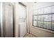 Convenient laundry closet with stackable washer and dryer, maximizing space in a modern design at 5100 Burchette Rd # 306, Tampa, FL 33647