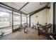 Relaxing screened patio with comfortable seating, perfect for enjoying the outdoors at 5100 Burchette Rd # 306, Tampa, FL 33647