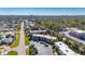 Aerial shot of the townhome situated within a vibrant community and near urban amenities at 1370 70Th N St # 2-1382, St Petersburg, FL 33710