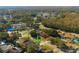 An aerial view showing the property's location within the surrounding neighborhood at 16109 Northglenn Dr, Tampa, FL 33618