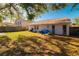 A spacious yard with a privacy fence at 16109 Northglenn Dr, Tampa, FL 33618