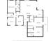 Floor plan illustrating the layout of the home, including rooms and features like the patio at 16109 Northglenn Dr, Tampa, FL 33618