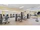 Community gym with treadmills, elliptical machines, weight machines, and free weights at 5108 Brittany S Dr # 204, St Petersburg, FL 33715