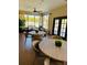 Clubhouse seating area offers a comfortable place to socialize with expansive outdoor views at 10346 Carrollwood Ln # 171, Tampa, FL 33618
