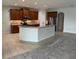 Kitchen view with stainless appliances, tile floors, and ample cabinetry at 11713 Summer Springs Dr, Riverview, FL 33579