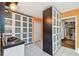 View of a bathroom with a sink and unique built in wardrobe at 2508 W Shell Point Rd, Tampa, FL 33611