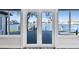 Beautiful water view from inside the home, featuring a private dock and a serene canal setting at 1514 Sea Gull S Dr, St Petersburg, FL 33707