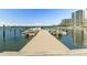Picturesque dock with boats moored and views of the bay and nearby buildings at 5701 Mariner St # 606, Tampa, FL 33609