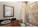 Bathroom featuring granite counters, a bath tub, and tile at 11158 Warm Wind Way, Weeki Wachee, FL 34613