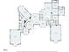 Detailed floor plan of a luxurious estate with clearly labeled rooms and dimensions at 11158 Warm Wind Way, Weeki Wachee, FL 34613