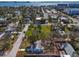 Aerial view of the property highlighting its location near the water and surrounding neighborhood at 2709 57Th S St, Gulfport, FL 33707