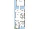 Detailed floor plan showcasing bedrooms, bathrooms, kitchen, lanai and 3 car garage at 28784 Rambutan Dr, Wesley Chapel, FL 33543