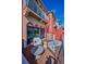 Cozy outdoor patio with comfortable seating, perfect for relaxing and enjoying the sunshine at 3390 W Maritana Dr # 4, St Pete Beach, FL 33706