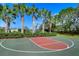 Well-maintained outdoor basketball court, perfect for friendly games and active living at 4868 Marble Springs Cir, Wimauma, FL 33598