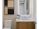 Modern bathroom features a sleek vanity, illuminated mirror, and contemporary fixtures at 5120 Marina Way # 15006, Tampa, FL 33611