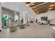 Bright lobby with comfortable seating, stylish decor, and large windows showing exterior views at 5120 Marina Way # 15006, Tampa, FL 33611