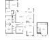 Detailed floor plan showing the layout of the home's rooms and dimensions at 10116 Deercliff Dr, Tampa, FL 33647