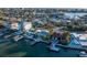 Beautiful waterfront homes with private docks and stunning bay views create an idyllic coastal living experience at 14105 E Parsley Dr, Madeira Beach, FL 33708