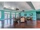 Comfortable clubhouse lounge area with stylish seating and elegant decor at 4744 Snook Se Dr, St Petersburg, FL 33705