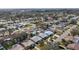 An aerial shot of neighborhood showcasing the layout and features with residential houses at 5559 17Th N Ave, St Petersburg, FL 33710