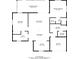 This floor plan offers 3 bedrooms, 2 bathrooms, a living room, a dining area, and a screened porch at 2016 Culberson Ave, Dunedin, FL 34698