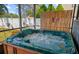 Hot tub with bubbly water at 2940 Bay View Dr, Safety Harbor, FL 34695