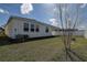 Spacious backyard with a white fence at 3624 Autumn Amber Dr, Spring Hill, FL 34609