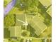 Aerial view of property and surrounding neighborhood at 423 Windrush Bay Dr, Tarpon Springs, FL 34689