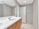 Bathroom vanity featuring sink, drawers, and a mirror at 1120 E Kennedy Blvd # 1523, Tampa, FL 33602
