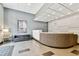 Welcoming lobby area featuring a reception desk, comfortable seating, and contemporary decor at 1208 E Kennedy Blvd # 1115, Tampa, FL 33602