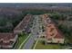 Beautiful aerial view of homes and manicured lawns showcasing the community at 12326 Terracina Chase Ct, Tampa, FL 33625