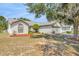 Lovely one-story home featuring a well-kept lawn and mature landscaping on a sunny day at 13216 Parkhurst Ct, Riverview, FL 33569