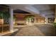 Impressive hotel entrance with water feature and lush greenery, creating a welcoming atmosphere at 15000 Madeira Way # 603, Madeira Beach, FL 33708