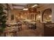 Restaurant area with decor and an open floorplan, filled with dining tables and chairs at 15000 Madeira Way # 603, Madeira Beach, FL 33708