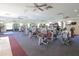 Bright community gym featuring modern equipment including treadmills and weight machines at 5913 Lawrin Ct, Wesley Chapel, FL 33544