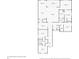 Layout of the home with dimensions showing the kitchen, bedrooms, bathrooms and living spaces at 11717 Navajo Sandstone St, Riverview, FL 33579