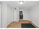 Basement with carpet flooring, white walls and an open doorway at 2301 46Th S St, St Petersburg, FL 33711